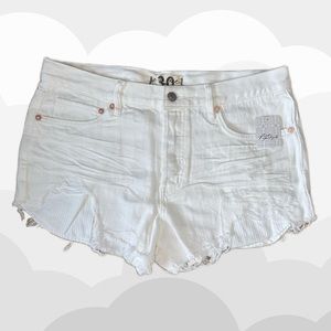 Free People - Loving Good Vibrations Denim Cutoffs